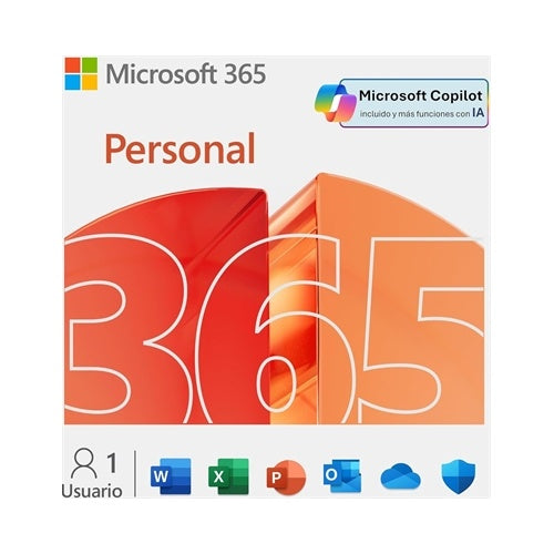 Microsoft 365 Personal 12 Months - License Subscription - 1 user - Download - Windows / MacOS / iOS / Android