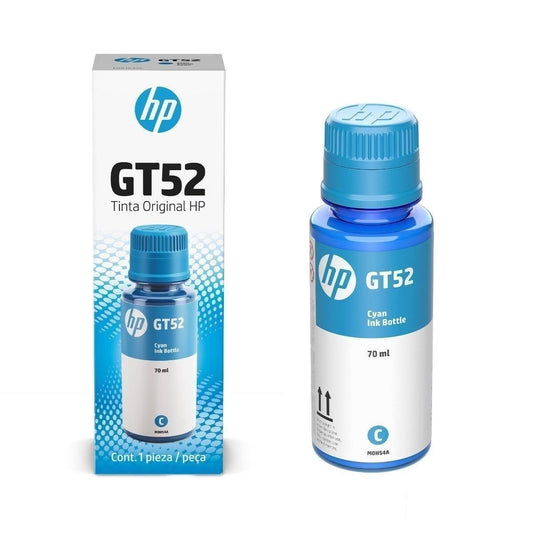 HP - GT52 - Ink cartridge - Cian - AS220HEW74 - Botella de tinta HP GT52 Cian 8,000 Págs