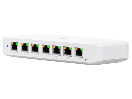 Ubiquiti Unifi Switch Ultra Layer 2 8-port GbE PoE switch with versatile mounting options 42W